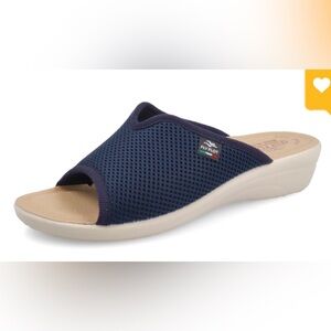 Women's Navy Sandals